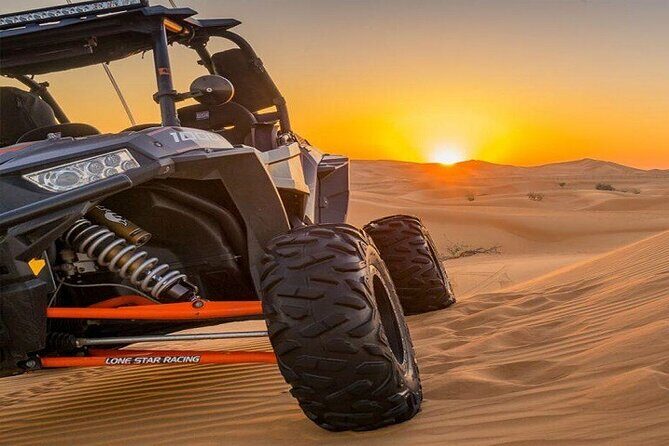 1-Hour Desert Buggy Self-Drive Adventure: Camel Ride & Sandboard - Pickup From Dubai to Lahbab: The Day Starts Easy