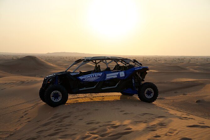 1-Hour Dune Buggy Ride on Can-Am Maverick 1000CC Turbo 4 Seater - Where the ride starts: Monster Experience and the 40-minute desert drive