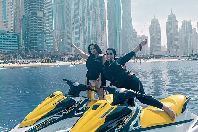1-Hour Jet Ski Tour – Burj Al Arab, Atlantis, & Dubai Skyline - Burj Al Arab and Atlantis: the money shots from the sea