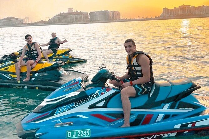 1 hour Jetski Tour - Burj Al Arab and Royal Atlantis - Back at Mina Seyahi: Yachts, Private Beaches, and the Royal Atlantis Neighborhood Vibe