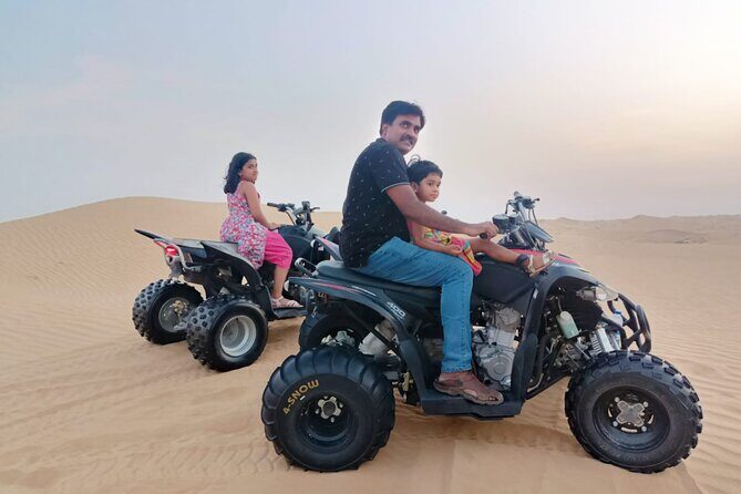 1 Hour Private Quad Biking with 30 minutes Camel Farm Visit - 30 minutes at the camel farm: close-up animal time (with photos built in)