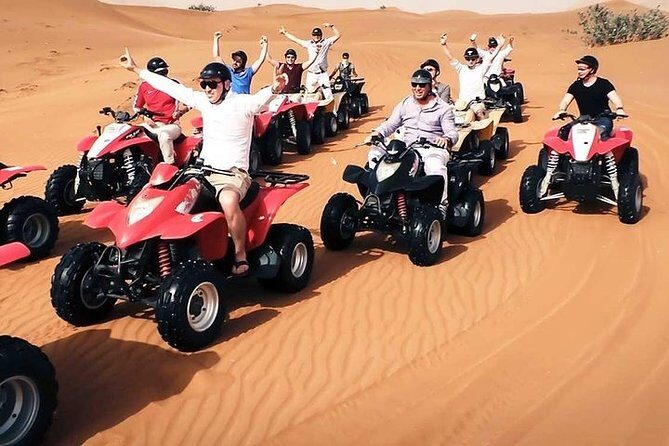 1 Hour Ride with Quad Bike 700 Raptor - Where You Start: VIP.O DésertE44 in Al Badayer, Sharjah