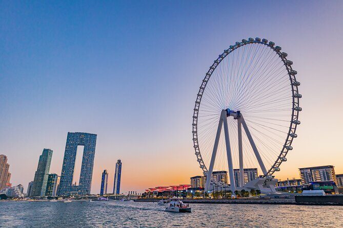 1 HR - Dubai Marina Luxury Yacht Tour - Your Cruise Route: Canal City Views, Ain Dubai, and Bluewaters