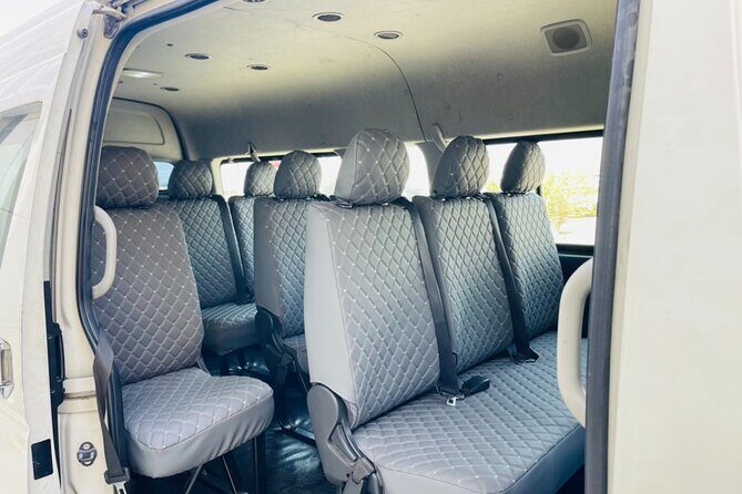 10 - 12 Seater Toyota Haice Tourist MiniVan Rental Dubai - Your Day Plan: Dubai, Abu Dhabi, or Sharjah With One Driver