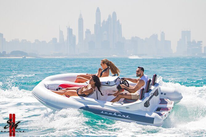 120 MINUTES Dubai Private Self-Drive SeaKart Jet Ski Boat Tour - Atlantis, Burj Al Arab, and Ain Dubai: quick stops that actually help your photos