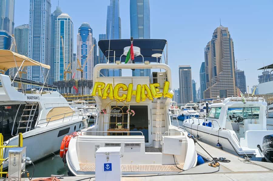 2 Hour Birthday Celebration on a Yacht in Dubai - Getting aboard at Amwaj Al Bahar (and what to bring)