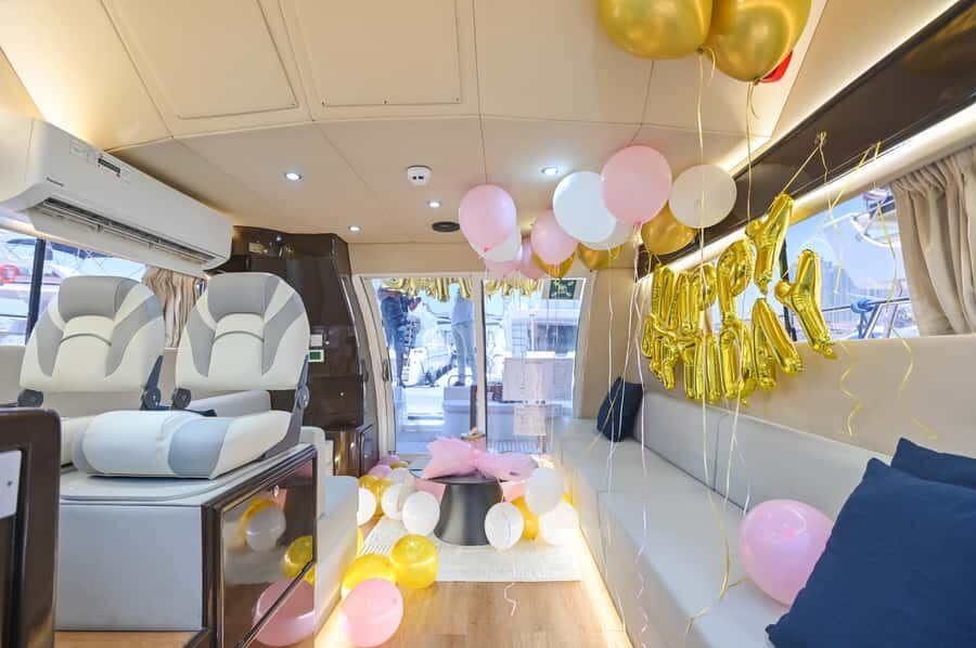 2 Hour Birthday Celebration on a Yacht in Dubai - Dubai Marina and Dubai Eye: the skyline hits first