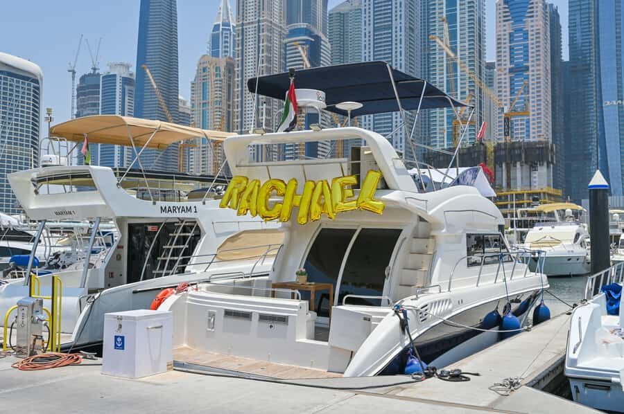 2 Hour Birthday Celebration on a Yacht in Dubai - Price and value: $680 per group up to 12 guests