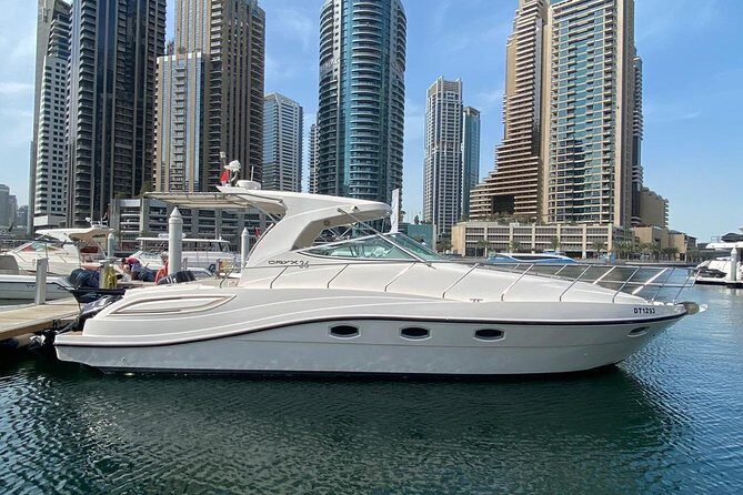 2-Hour Dubai Marina Mini Yacht Cruise - Marina Walk Meeting Point and Getting Comfortable Fast