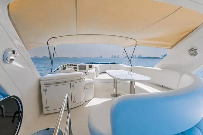 2 hour Private Yacht Tour with Dubai Marina Skyline View - Onboard comfort: what’s included, what to bring, what to plan