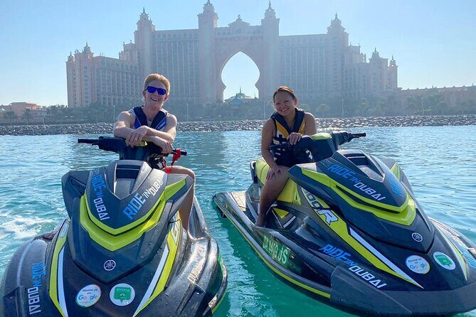 2 hours Jetski Explore Tour - The 2-hour ride: Jumeirah coastline to JBR and Ain Dubai