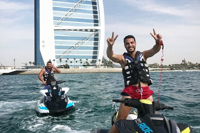 2 hours Jetski Explore Tour - Photo time by Burj Al Arab, Atlantis, and Ain Dubai