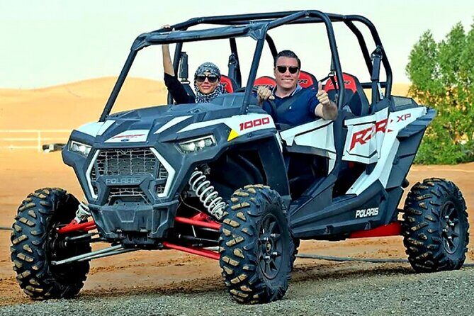 3 Hour Guided Tour - Self Drive Buggy with Private Transfer - Desert camp time: food and the fire show moment