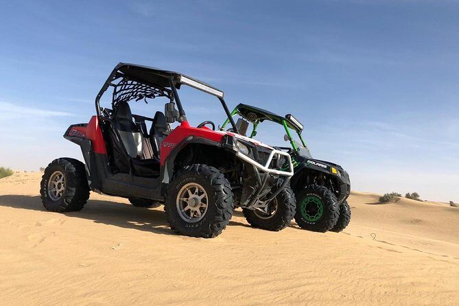 30 minutes Buggy Ride with Desert Safari included Dinner & Shows - Buggy ride for half an hour: the part you won’t want to rush