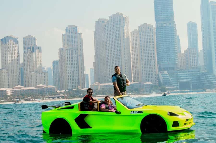 30 MINUTES JET CAR ACTIVITY IN DUBAI MARINA - Dubai Marina Jet Car in 30 Minutes: Speed With Real Rules