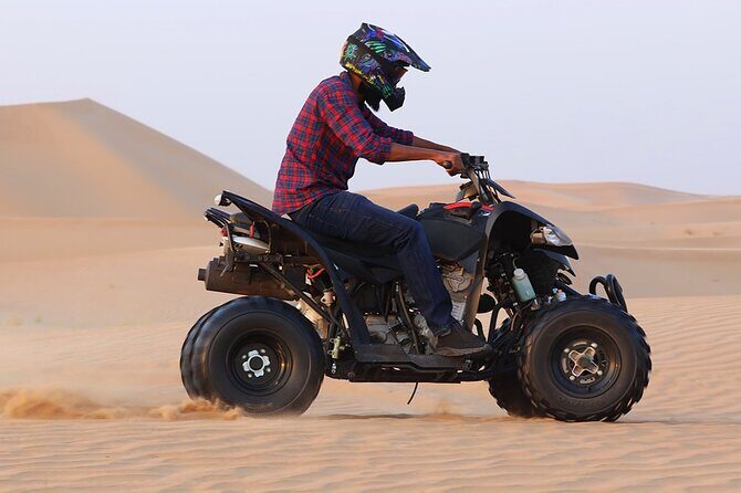 30 minutes Private Quad Bike Ride in Desert - What About Wildlife and Sunset Photos?
