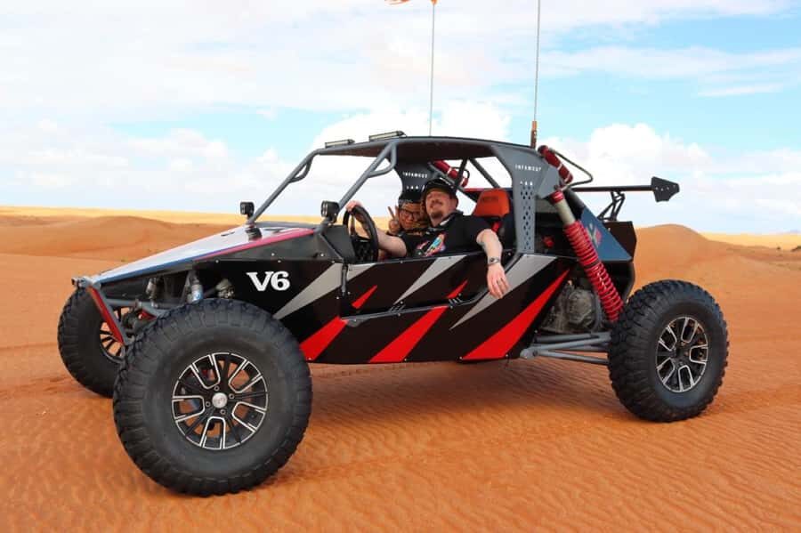 3000cc Dune Buggy Ride & Luxury BBQ Dinner at Heritage Camp - Sunset views and sandboarding: the part that makes photos worth it