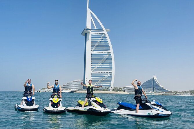30Min Dubai Jet Ski Tour of Burj Al Arab with Free Ice Cream - Photos and videos: letting you ride instead of filming