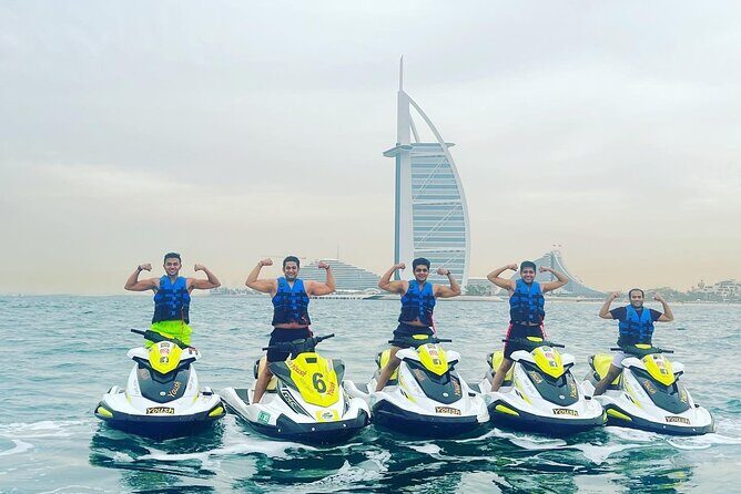 30Min Dubai Jet Ski Tour of Burj Al Arab with Free Ice Cream - Can you handle it if you’re new?