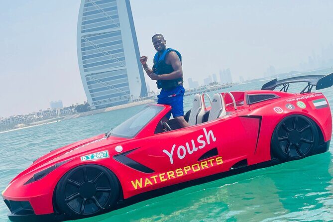 30Min Jetcar Dubai with Burj Al Arab Views-Free Ice Cream - The 30-minute route: From the marina to Burj Al Arab and beyond