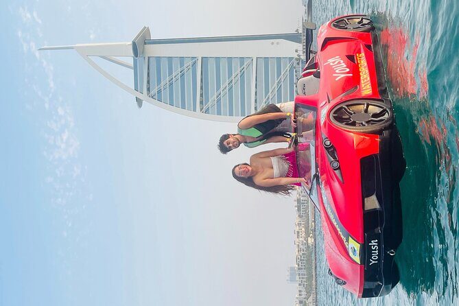 30Min Jetcar Dubai with Burj Al Arab Views-Free Ice Cream - Safety and comfort: what to wear and what to expect