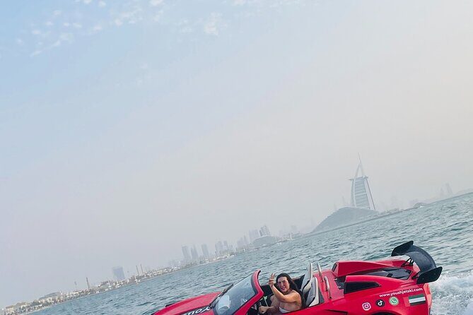 30Min Jetcar Dubai with Burj Al Arab Views-Free Ice Cream - Price and value: is $161.88 per group a good deal?