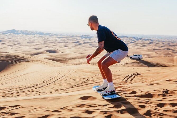 4 Hour Morning Desert Safari with Camel Ride & Sand Boarding - Food Options: Burger or Club Sandwich, Plus a Possible Brunch