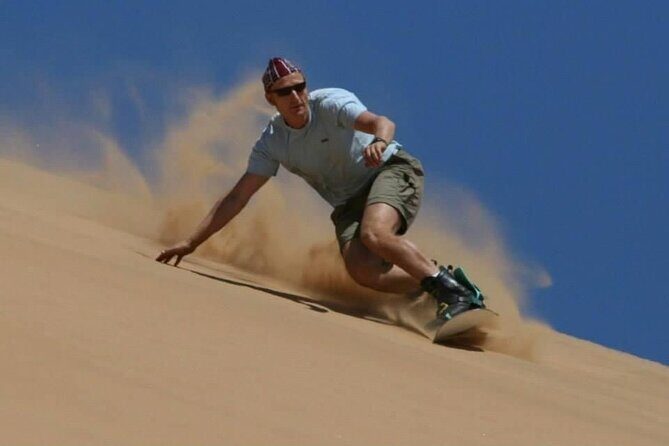 4 Hours Desert Safari - Sandboarding for About 20 Minutes: The Most Laugh-at-Gravity Activity