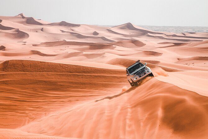 4 Hours Evening Desert Safari Camel Ride Sand Boarding - Lahbab: Where You First See Those Red Dunes