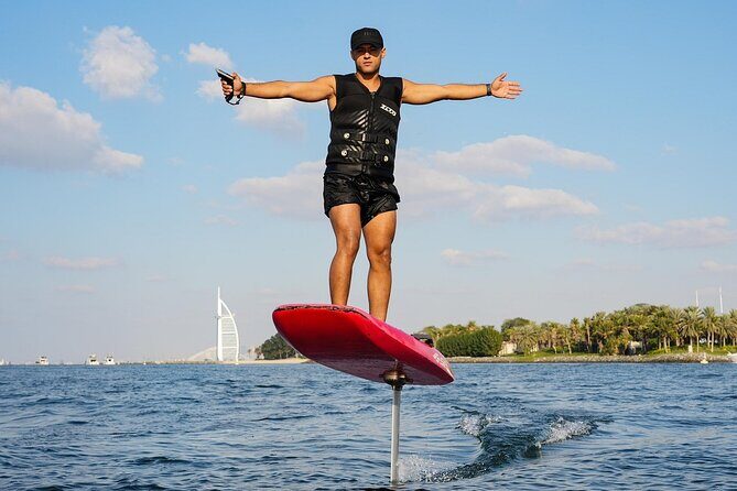 40 min E Foil Sessions with Coach - Where You Start: Cabana on the Beach at Palm Jumeirah