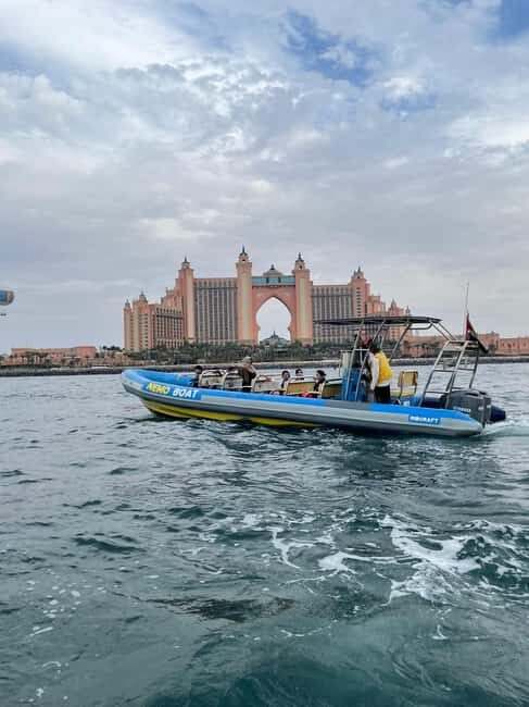 45-Min Boat Thrill: Burj Al Arab, Burj Khalifa & Ice Cream - What Happens on the Boat: The 45 Minutes in Plain English