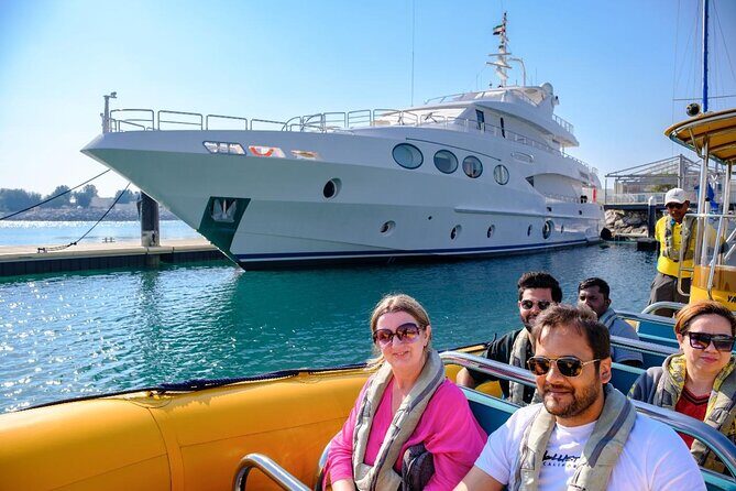 45 Minutes Ras Al Khaimah Sightseeing Speed Boat Tour - Al Hamra Marina yacht-club views: the resort strip seen from the sea