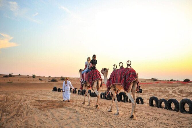 4x4 Dubai Desert Safari, Dune Bash, Camel Ride & BBQ - Lahbab Stop: Dune Bashing, Sandboarding, and the Camel Reality Check