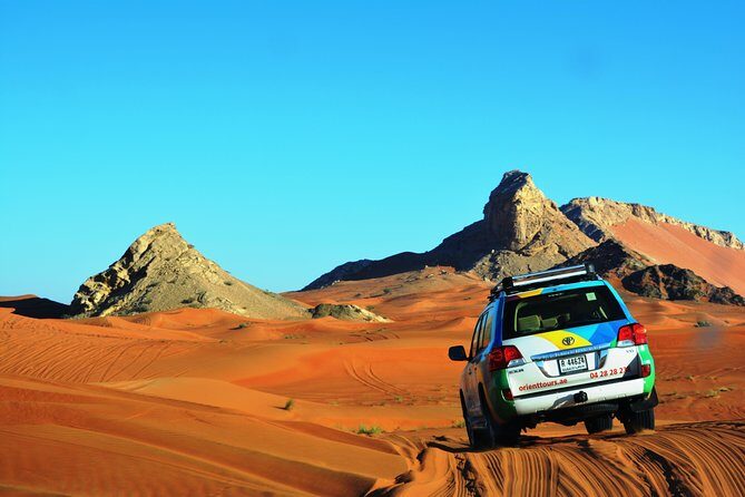 4x4 Hatta Safari to Fossil Rock & Honey Bee Garden visit with Breakfast - Dubai to Hatta by 4x4: comfort first, then real desert