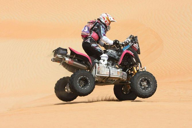 4x4 Self-Drive Quad Bike Safari with Camel Riding - The 7:00 am desert start: more comfortable, and less hectic