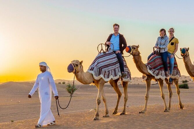 5<em> Dubai 4×4 Desert Safari with Dune Bashing and BBQ Dinner – Key Highlights You Should Care About’ /></p>
<ul>
<li><strong>Air-conditioned 4×4 Land Cruiser dune bashing</strong> with sunset photography time</li>
<li><strong>Camel farm stop + falcon show and interaction</strong></li>
<li><strong>Traditional camp welcome with gahwa coffee and dates</strong></li>
<li><strong>Sandboarding, henna, and a short camel ride</strong></li>
<li><strong>Live entertainment: Tanoura, fire blower, and belly dance</strong></li>
<li><strong>BBQ dinner plus snacks and unlimited tea, coffee, water, and soft drinks</strong></li>
</ul>
<h2 id="the-big-idea-a-full-desert-evening-not-just-a-ride">The Big Idea: A Full Desert Evening, Not Just a Ride</h2>
<p> Dubai 4×4 Desert Safari with Dune Bashing and BBQ Dinner – The Big Idea: A Full Desert Evening, Not Just a Ride’ /><br />
This isn’t only about the adrenaline of driving over dunes. The real value is how the evening is paced: drive out, hit sunset, learn a bit at desert animal stops, then settle into a campsite where you can actually do a few activities before dinner and shows kick in.</p>
<p><p>You’ll start with pickup from Dubai and transfer by <strong>4×4 Land Cruiser</strong> for the dune section. That matters because in the desert, comfort and timing help: you’re not fighting logistics, and you’ll arrive ready for the fun right when it starts feeling like evening.</p>
</p>
<p><p>Price-wise, this sits around $99 per person for roughly 6 hours 30 minutes. When you compare that to paying separately for transportation, entrance-style activities, and dinner plus multiple performances, it can feel like good value—especially with unlimited refreshments included.</p>
</p>
<div style="margin: 20px 0; padding: 15px 0;"><p>A few more Dubai tours and experiences worth a look</p><ul style="margin: 10px 0; padding: 0; list-style: none;"><li style="margin: 0 0 10px 0; padding: 0 0 10px 0; border-bottom: 1px solid #eee; display: flex; align-items: flex-start; gap: 12px; line-height: 1.4;"><a href="https://theuaetraveler.com/dubai-safari-quad-bike-camel-ride-and-buffet-dinner/" aria-hidden="true" tabindex="-1"><img decoding="async" style="width: 80px; height: 60px; object-fit: cover; border-radius: 4px; flex-shrink: 0;" src="https://cd.theuaetraveler.com/wp-content/uploads/dubai-safari-quad-bike-camel-ride-and-buffet-dinner-150x150.jpg" alt="" loading="lazy"></a><div><a href="https://theuaetraveler.com/dubai-safari-quad-bike-camel-ride-and-buffet-dinner/">Dubai: Safari, Quad Bike, Camel Ride, and Buffet Dinner</a><br><span style="font-size: 0.82em; color: #555; margin-top: 2px;"><span style="color: #f5a623;">★</span> 4.9 &middot; 33,424 reviews</span></div></li><li style="margin: 0 0 10px 0; padding: 0 0 10px 0; border-bottom: 1px solid #eee; display: flex; align-items: flex-start; gap: 12px; line-height: 1.4;"><a href="https://theuaetraveler.com/dubai-red-dune-safari-quad-bike-camel-ride-bbq-dinner/" aria-hidden="true" tabindex="-1"><img decoding="async" style="width: 80px; height: 60px; object-fit: cover; border-radius: 4px; flex-shrink: 0;" src="https://cd.theuaetraveler.com/wp-content/uploads/dubai-red-dune-safari-quad-bike-camel-ride-bbq-dinner-150x150.jpg" alt="" loading="lazy"></a><div><a href="https://theuaetraveler.com/dubai-red-dune-safari-quad-bike-camel-ride-bbq-dinner/">Dubai: Red Dune Safari, Quad Bike, Camel Ride, BBQ Dinner</a><br><span style="font-size: 0.82em; color: #555; margin-top: 2px;"><span style="color: #f5a623;">★</span> 4.9 &middot; 32,185 reviews</span></div></li><li style="margin: 0; padding: 0; border-bottom: none; display: flex; align-items: flex-start; gap: 12px; line-height: 1.4;"><a href="https://theuaetraveler.com/dubai-desert-safari-with-bbq-dinner-quad-biking-options/" aria-hidden="true" tabindex="-1"><img decoding="async" style="width: 80px; height: 60px; object-fit: cover; border-radius: 4px; flex-shrink: 0;" src="https://cd.theuaetraveler.com/wp-content/uploads/dubai-desert-safari-with-bbq-dinner-quad-biking-options-150x150.jpg" alt="" loading="lazy"></a><div><a href="https://theuaetraveler.com/dubai-desert-safari-with-bbq-dinner-quad-biking-options/">Dubai: Desert Safari with BBQ Dinner & Quad Biking Options</a><br><span style="font-size: 0.82em; color: #555; margin-top: 2px;"><span style="color: #f5a623;">★</span> 4.9 &middot; 20,485 reviews</span></div></li></ul></div><h2 id="pickup-to-sunset-how-the-dune-drive-works">Pickup to Sunset: How the Dune Drive Works</h2>
<p><img width="669" height="446" decoding="async" src=