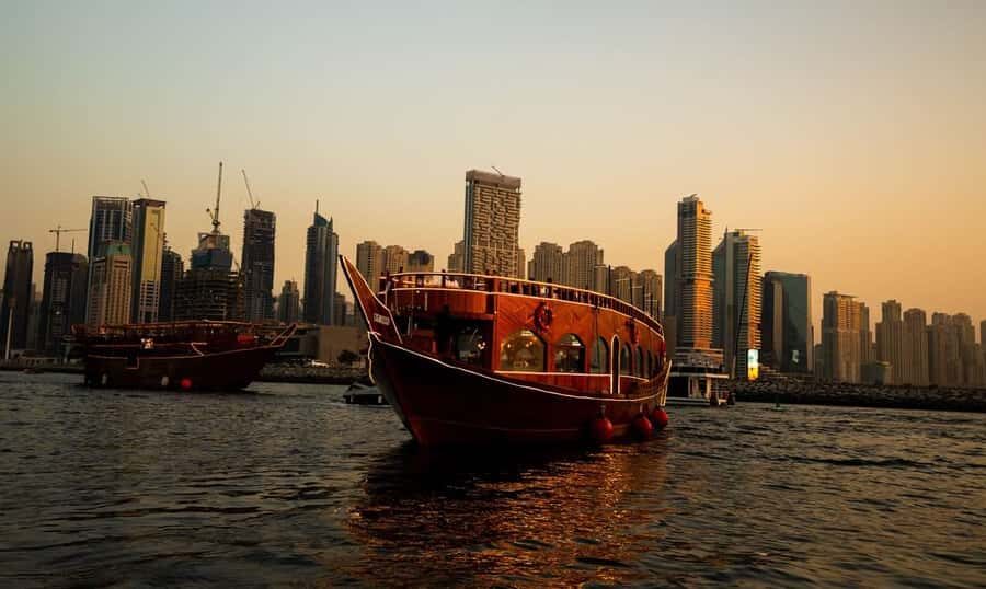 5-Star Marina Dhow Dinner Cruise With Live Entertainment - Jack Sparrow check-in at Dubai Harbor: where to go first