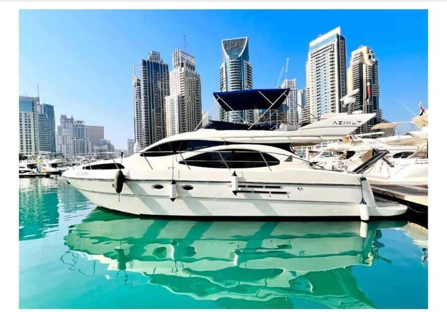 50 feet Private Luxury Yacht Tour In Dubai Marina - Key moments worth planning for