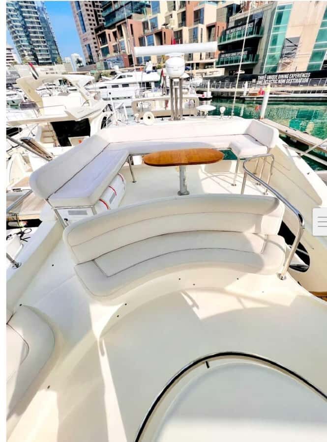 50 feet Private Luxury Yacht Tour In Dubai Marina - The itinerary from lagoon time to JBR swimming