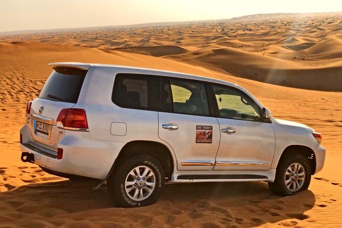 6 Hour Private Evening Desert Safari With BBQ Dinner - The Dubai Desert Drive: Lahbab Dune Bashing for Real Adrenaline