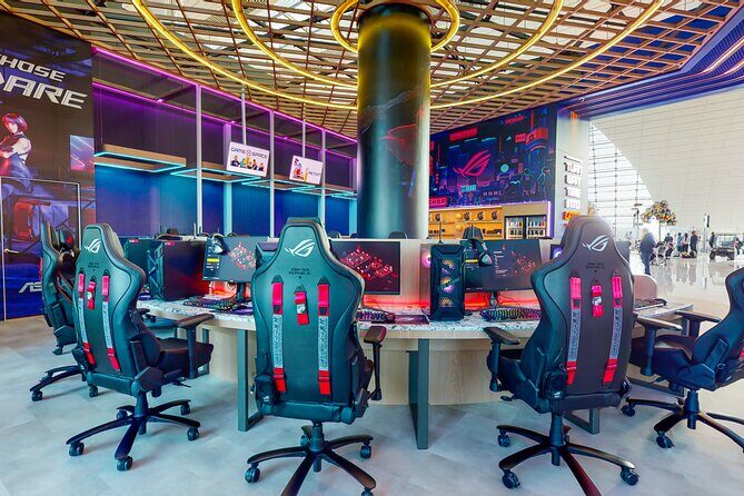 60 Minutes Game Pass - Game Space DXB - Those 50-Inch Screens and the “Real” Lounge Feeling