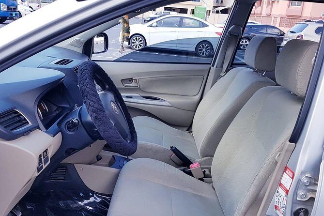 7 Seater Car/Minivan With Driver - Half/Full Day - The Toyota Avanza + comfort basics that keep the day from feeling like work