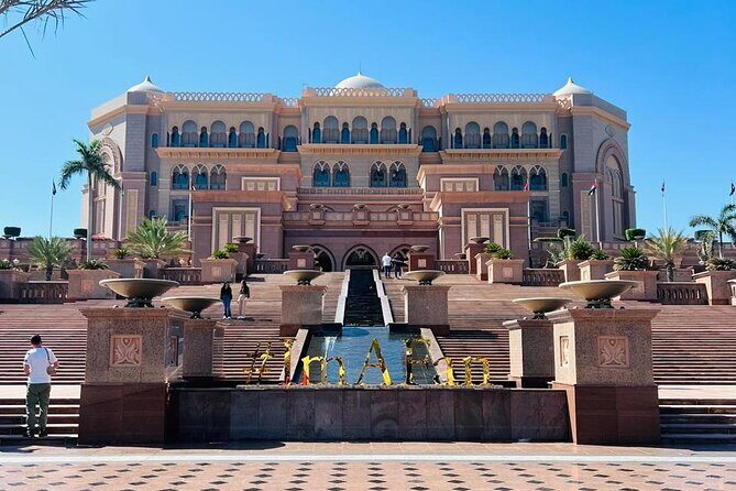 8 hours Abu Dhabi Grand Mosque and Qasar Al Watan Palace Tour - Emirates Palace Mandarin Oriental: Luxury Without Extra Entry Cost