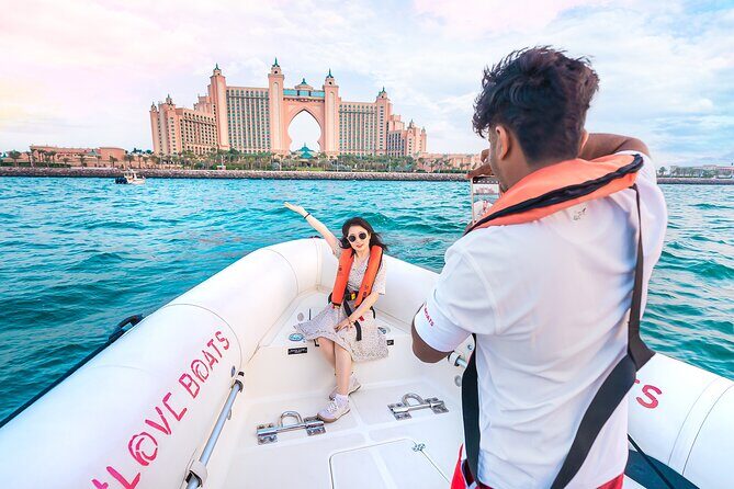 90 Mins Speedboat Tour Dubai Marina JBR Atlantis and Burj Al Arab - Jumeirah Beach Pass-By: The Coastline Side of Dubai