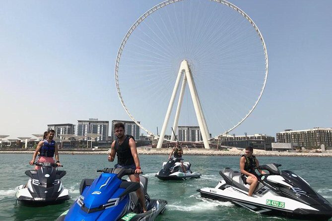 90 Minutes Dubai Palm Jumeirah Jetski Tour - Atlantis-area views: from Atlantis The Royal to Atlantis The Palm