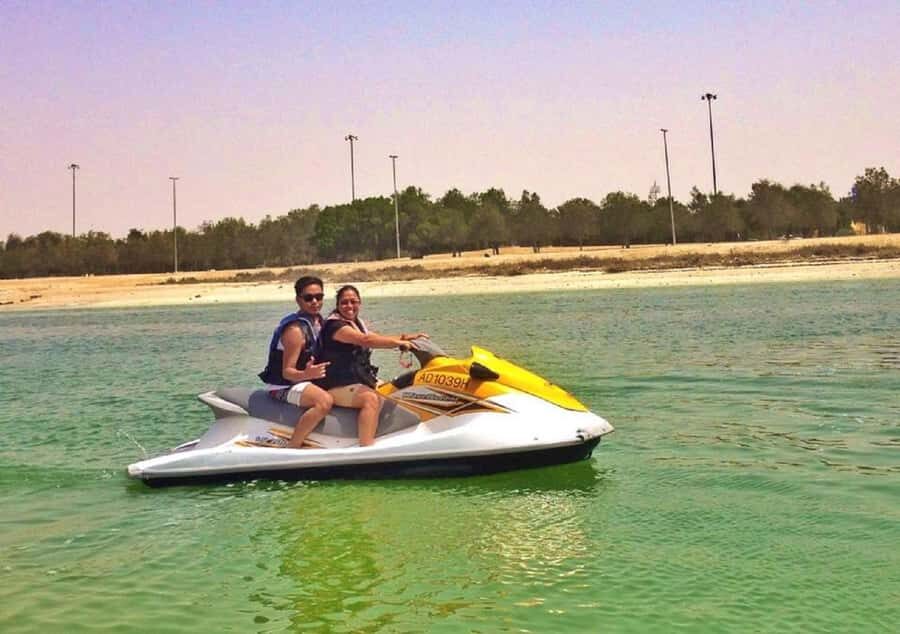 Abu Dhabi 1-Hour Jet Ski Rental - Entering Abu Dhabi’s jet ski zone near Al Maryah Island