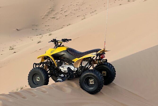Abu Dhabi: 4-Hour Morning Safari with Camel Ride & Sand boarding - Getting to Al Khatim: the Land Cruiser pickup and first drive
