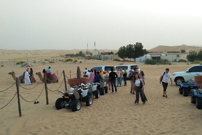 Abu Dhabi: 7-Hours Desert Safari with BBQ, Camel Ride & Sandboarding - Bedouin Camp Dinner: What’s Included and What It Feels Like