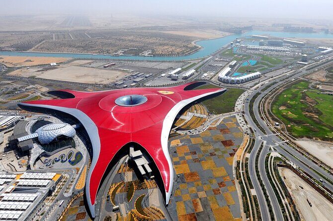 Abu Dhabi City, Sheikh Zayed Mosque & Ferrari World Tour with Transfers - A fast, full-day Abu Dhabi combo (Ferrari World + the mosque)