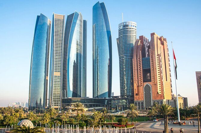Abu Dhabi City Tour and Qasr AL Watan - Sheikh Zayed Road and the Jebel Ali Port pass-by